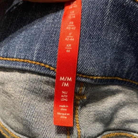 SPANX Women's Straight Leg Jeans in Light Blue Sz M - Picture 8 of 8